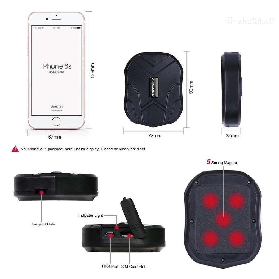 Tk905-4G GPS seklys - nuotraukos Nr. 4