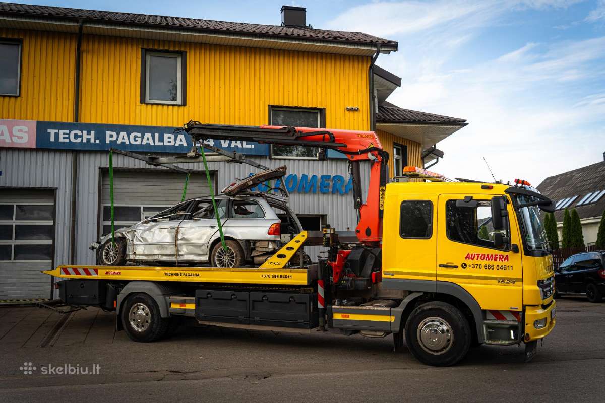 Kroviniu pervezimas fiskaras, žemagrindė, tralas - nuotraukos Nr. 12
