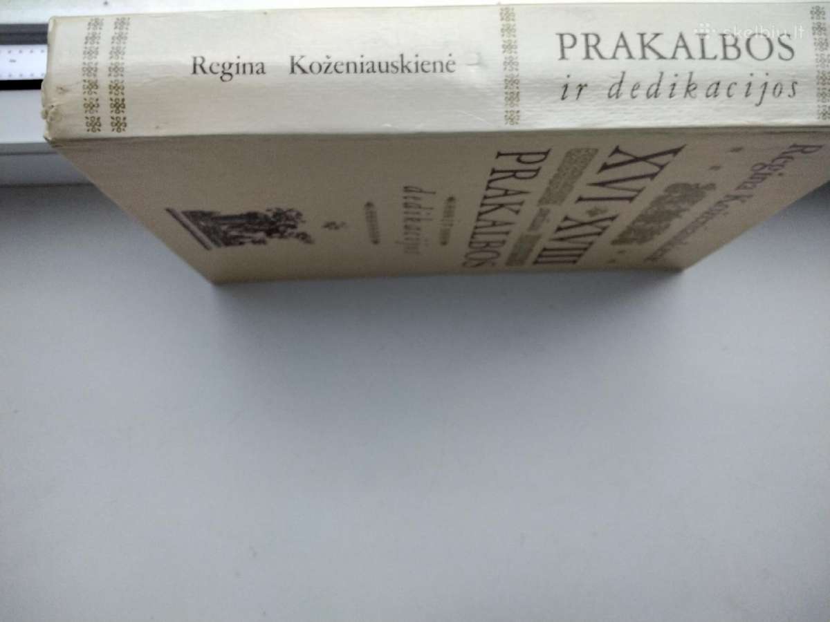XVI - XVIII a. prakalbos ir dedikacijos - nuotraukos Nr. 19