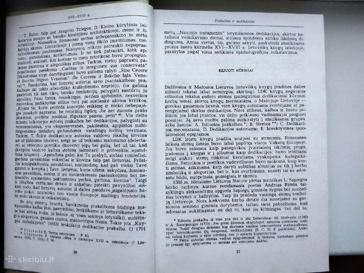 XVI - XVIII a. prakalbos ir dedikacijos - nuotraukos Nr. 3