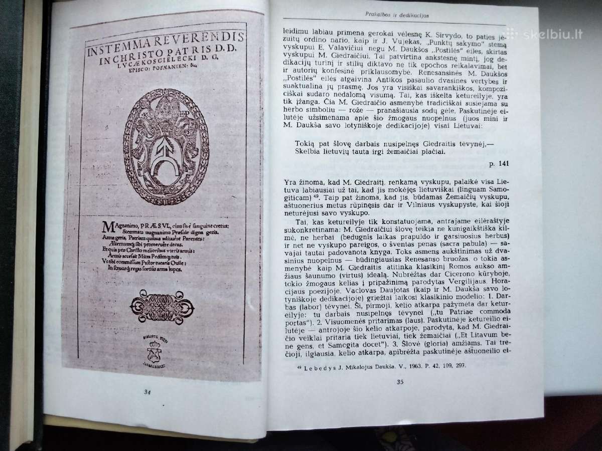 XVI - XVIII a. prakalbos ir dedikacijos - nuotraukos Nr. 5