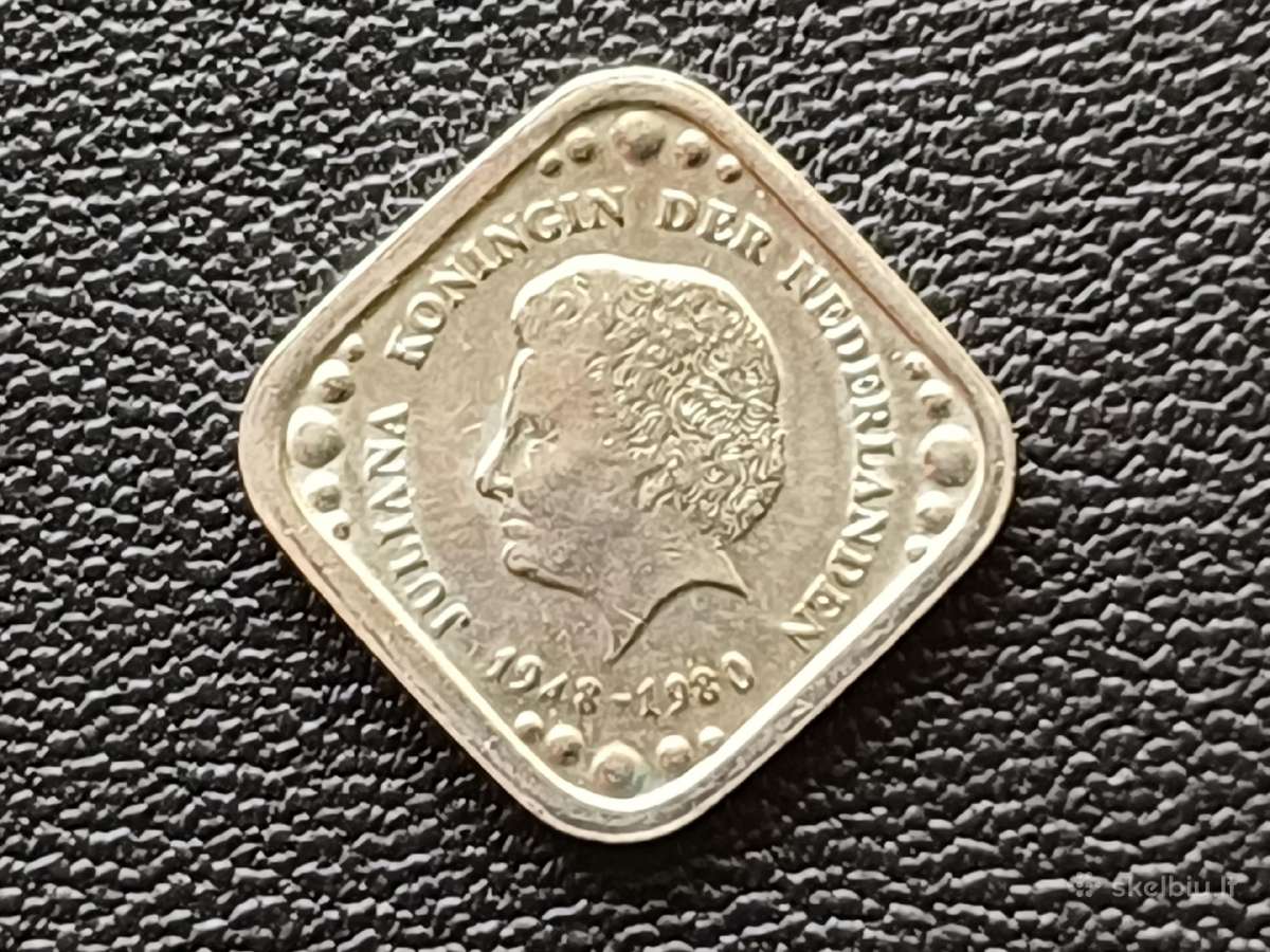 (285) 5 centai 1980m. Nyderlandai - nuotraukos Nr. 2