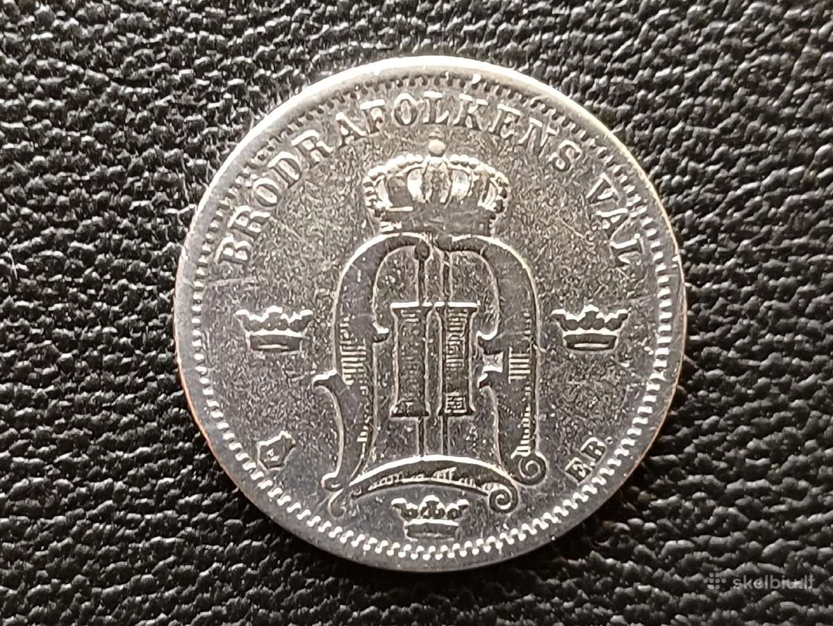 (286) 50 ore 1899m. Danija sidabras - nuotraukos Nr. 2