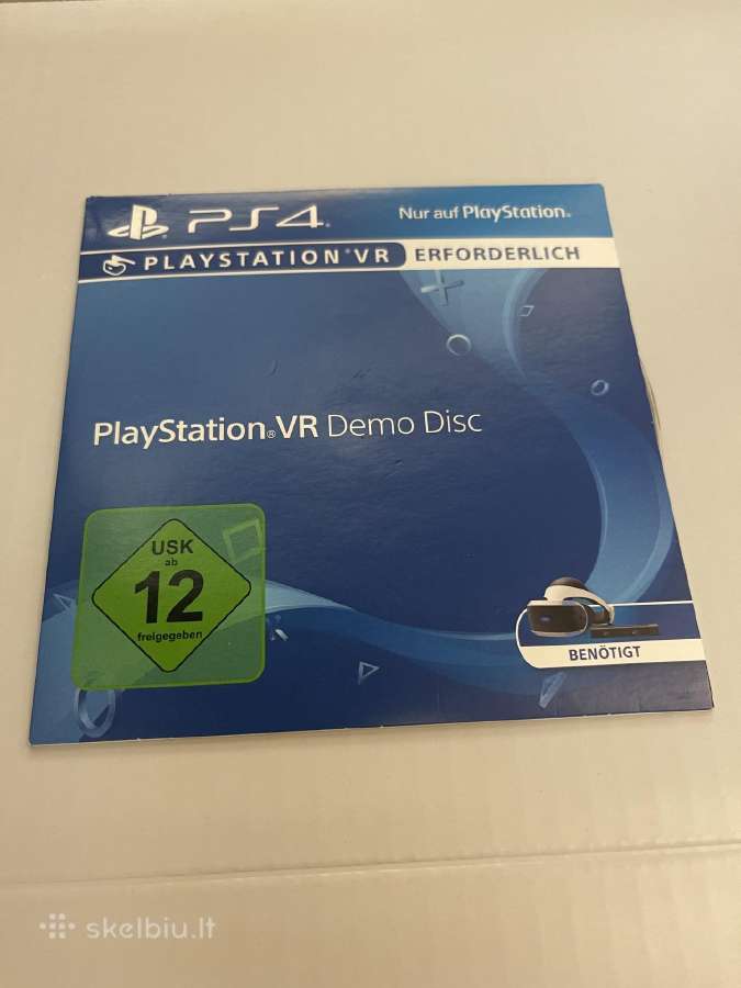 Sony Playstation Vr + kamera +Vr demo su garantija - nuotraukos Nr. 5