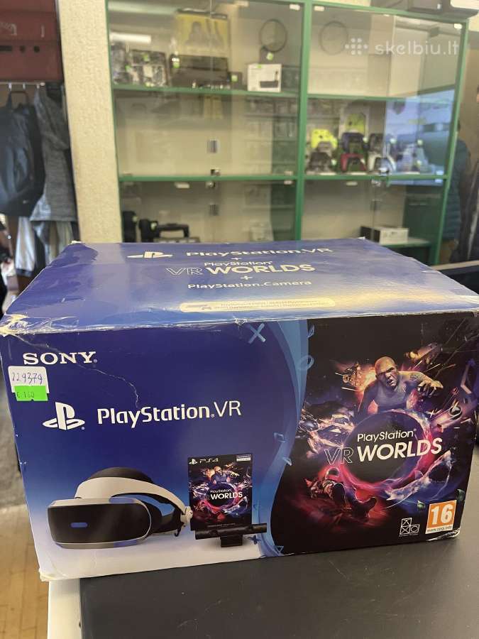 Sony Playstation Vr + kamera +Vr demo su garantija - nuotraukos Nr. 2