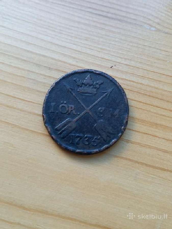 Švedija 1735 1 erė
