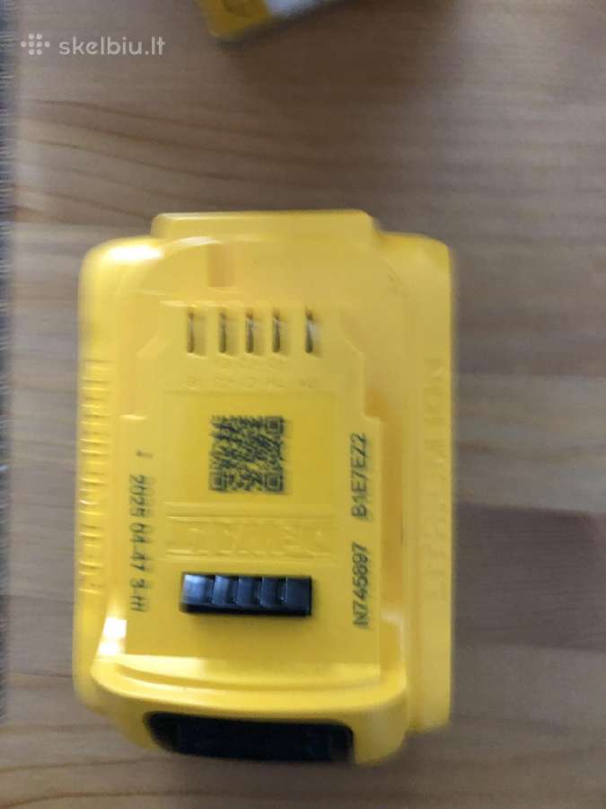 Akumuliatorine terkšlė Dewalt Dcf512n - nuotraukos Nr. 5