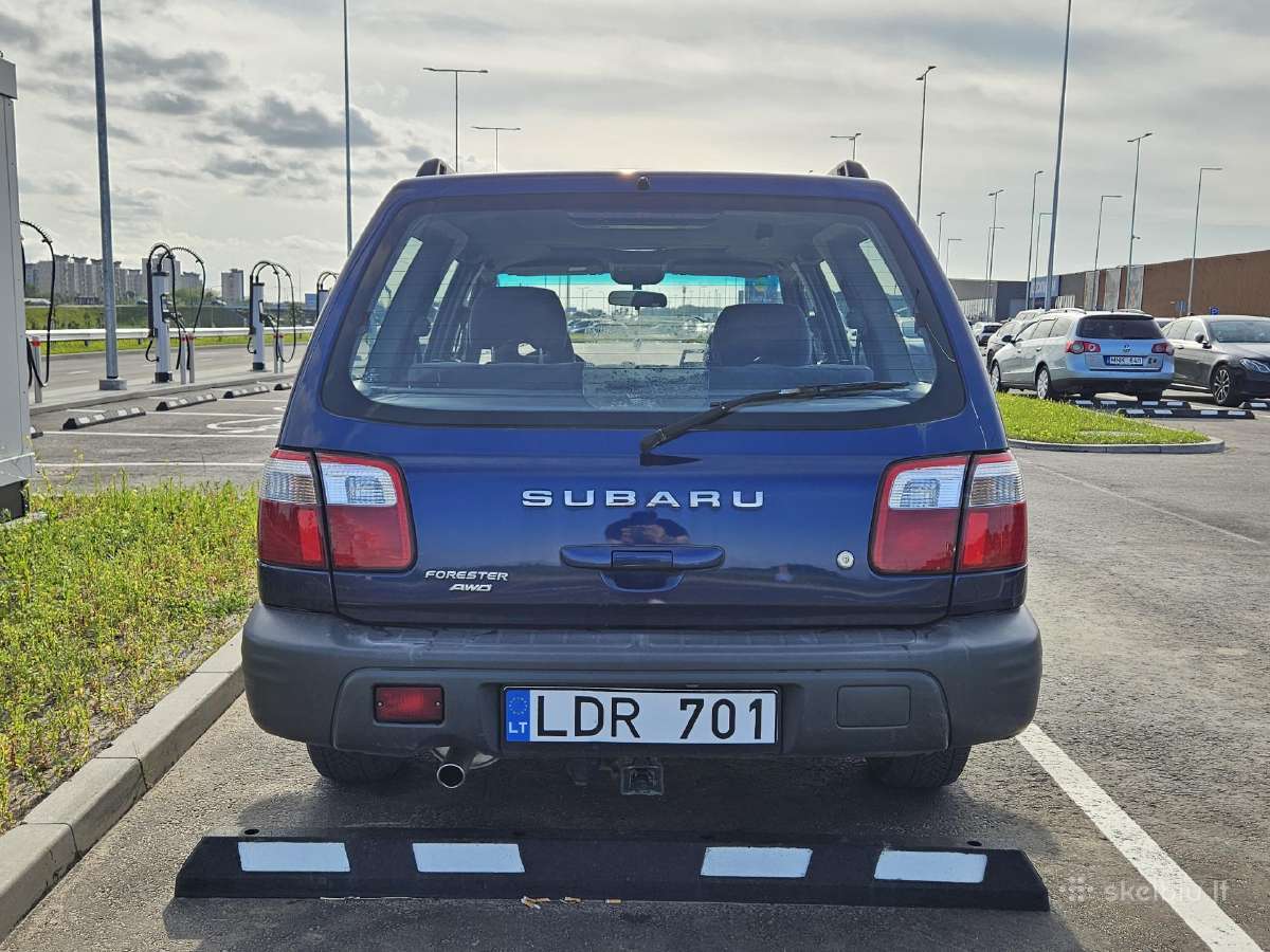 Subaru Forester 2000m - nuotraukos Nr. 4