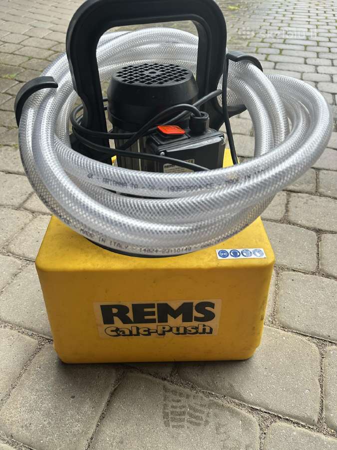 Rems Calk push kalkiu salinimo siurblys / stotele