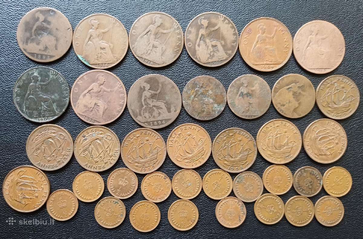 (288) Britanijos pensai 1883-1980m.