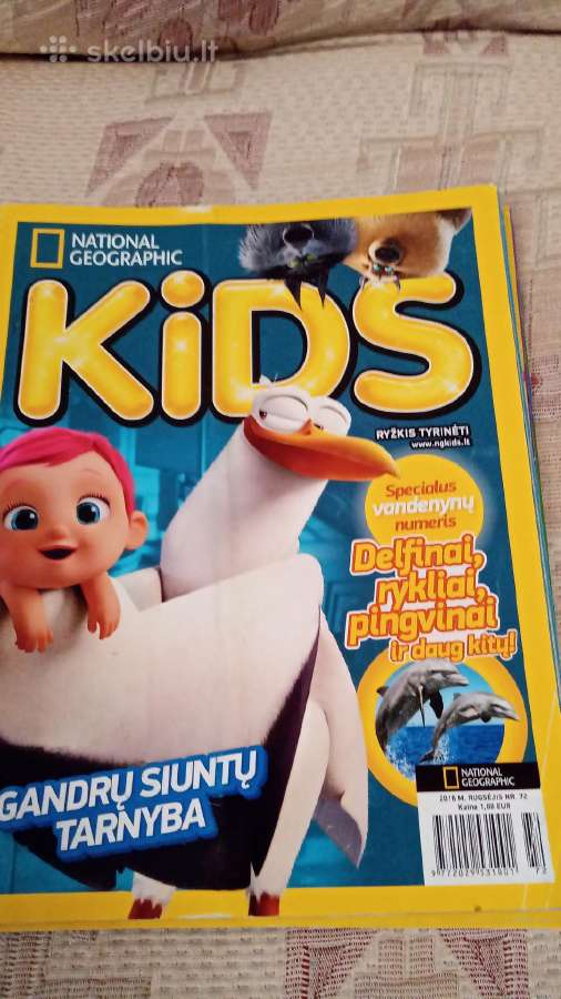 National Geographic Kids 2016-18 m 6 vnt - nuotraukos Nr. 2