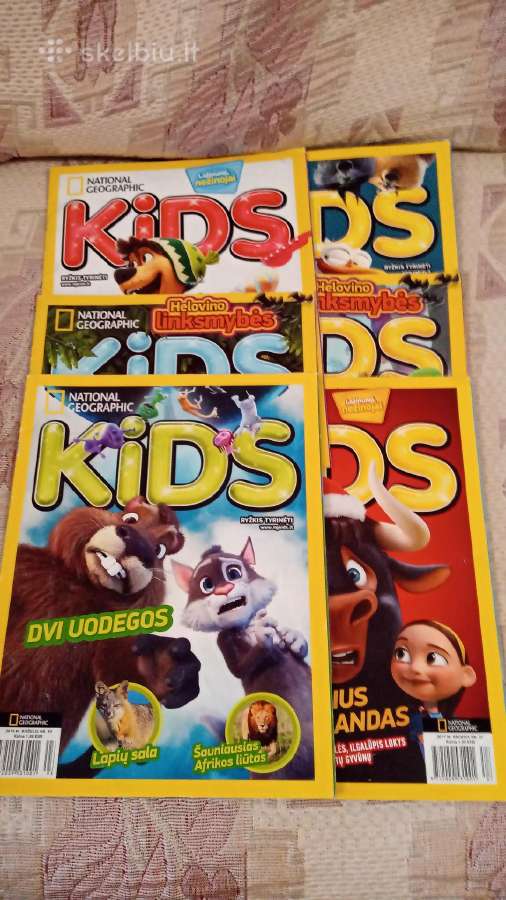 National Geographic Kids 2016-18 m 6 vnt