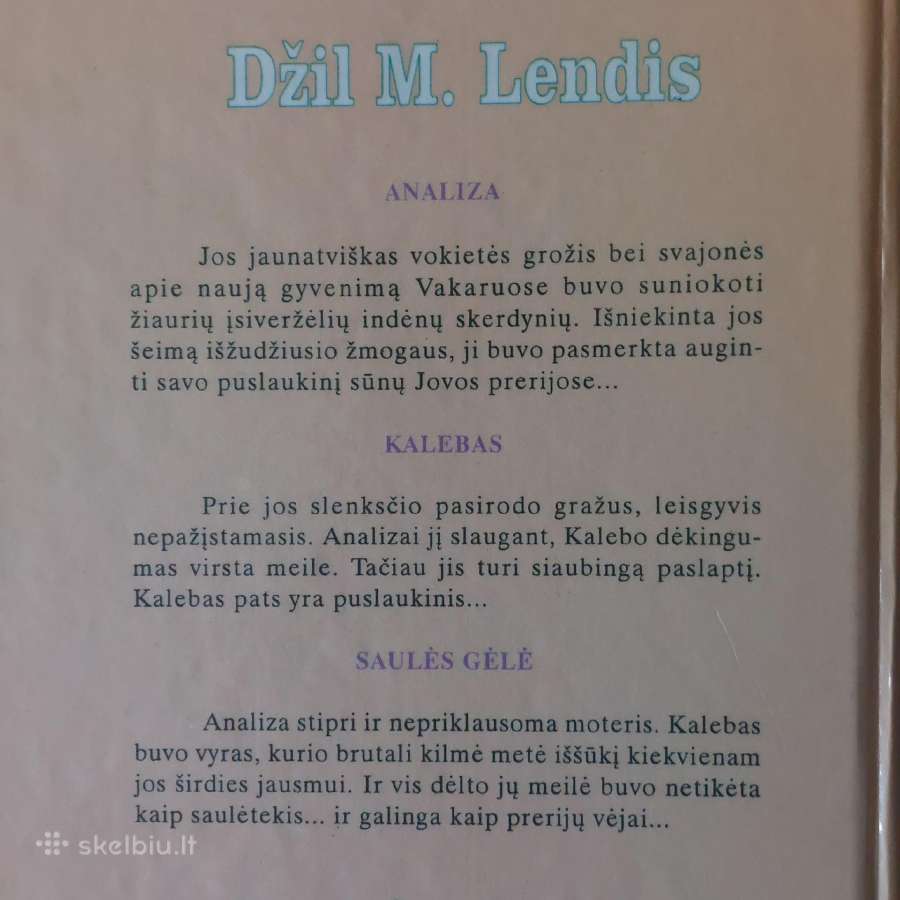 Parduodu 7 knygas / Svajonių romanai ir kitos - nuotraukos Nr. 29