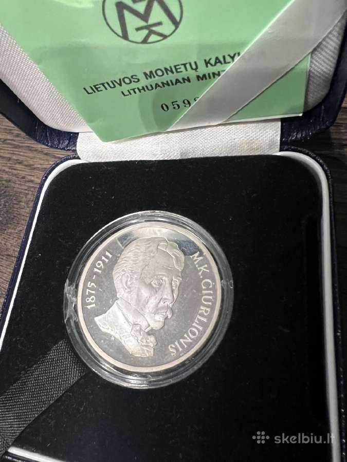 50 litų moneta, skirta Mikalojaus Konstantino