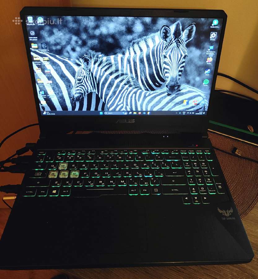 Asus Fx505 DT Tuf gaming žaidimų kompiuteris - Skelbiu.lt