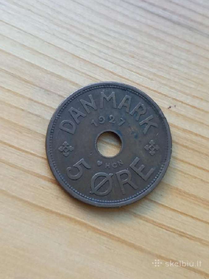 Danija 1927 5 erės