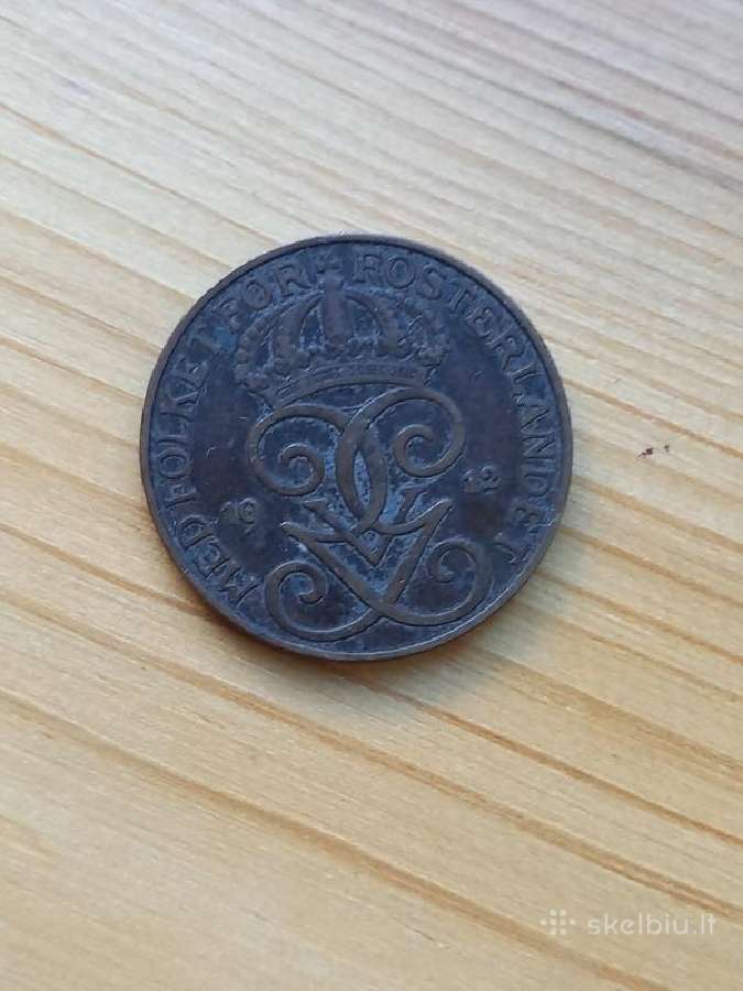 Švedija 1912 5 erės