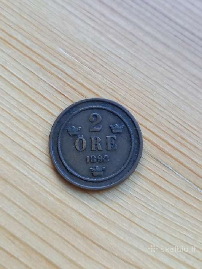 Švedija 1892 2 erės