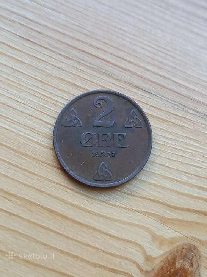 Norvegija 1937 2 erės