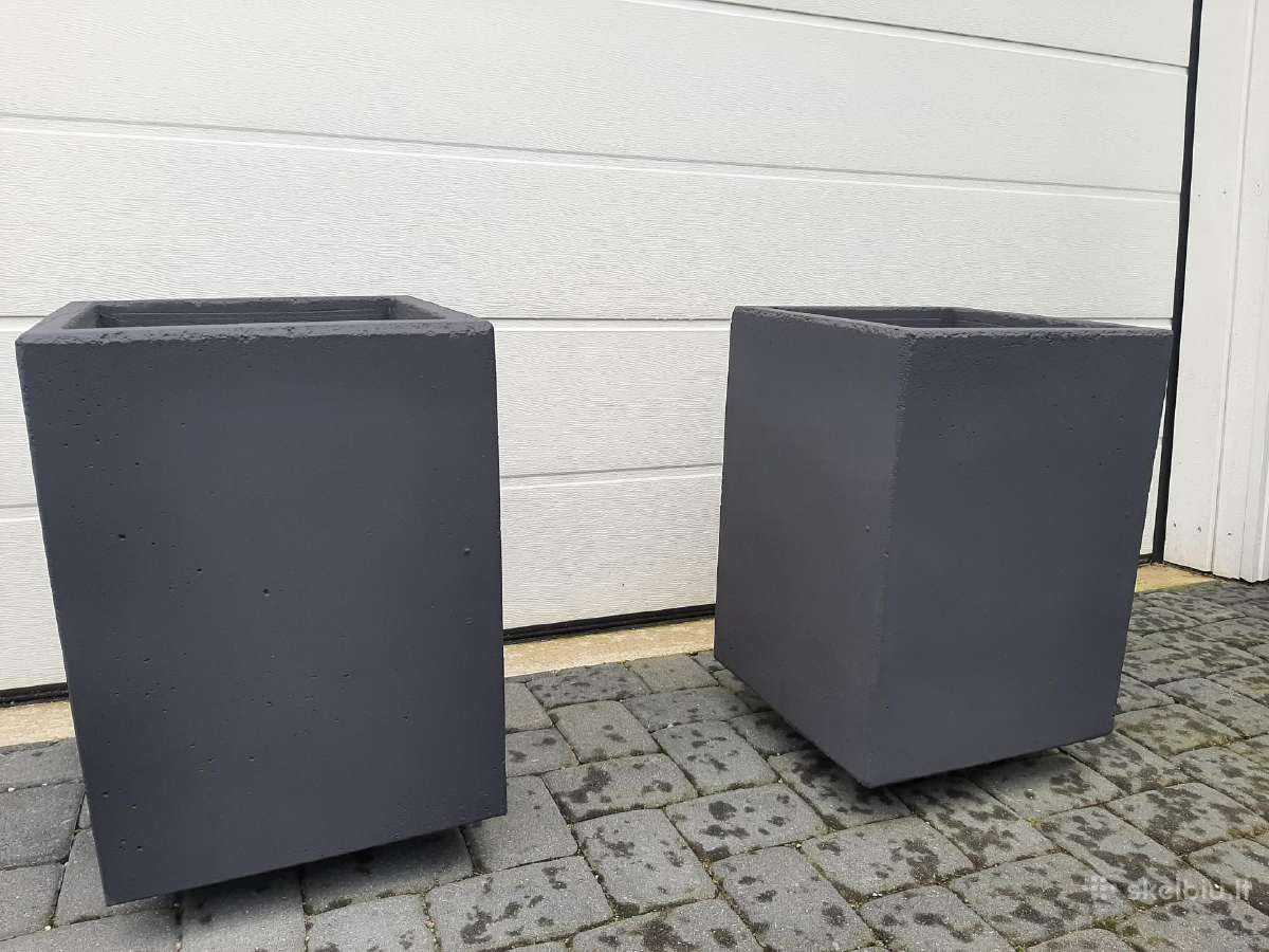 Lauko Betoniniai Vazonai