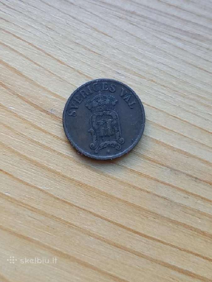 Švedija 1907 1 erė - nuotraukos Nr. 2