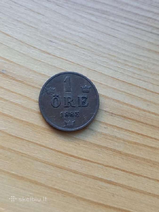 Švedija 1883 1 erė