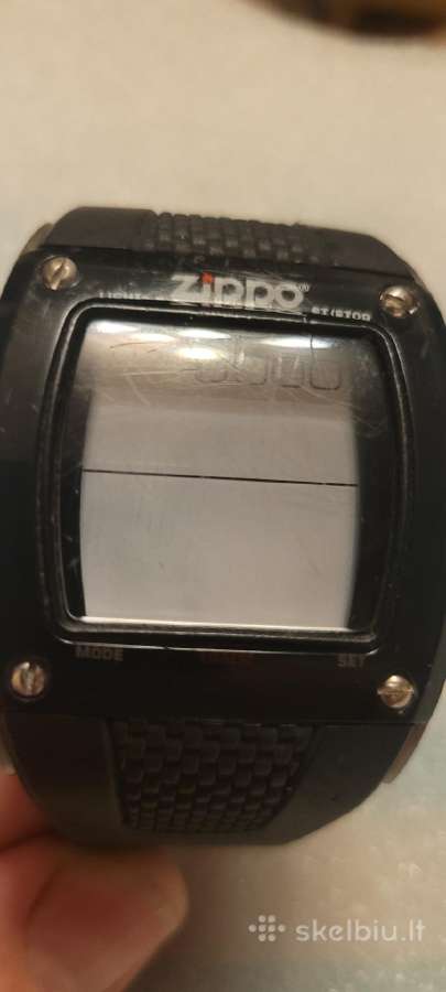 Zippo laikrodis kolekcijai papildyti - nuotraukos Nr. 4