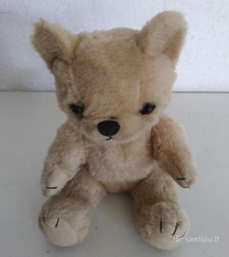 Senovinis pliusinis meskiukas 1950 zaislas teddy - nuotraukos Nr. 3