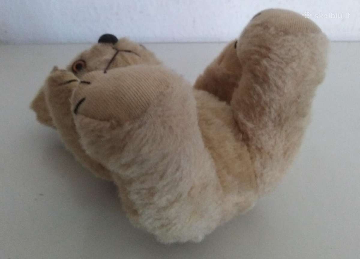 Senovinis pliusinis meskiukas 1950 zaislas teddy - nuotraukos Nr. 10