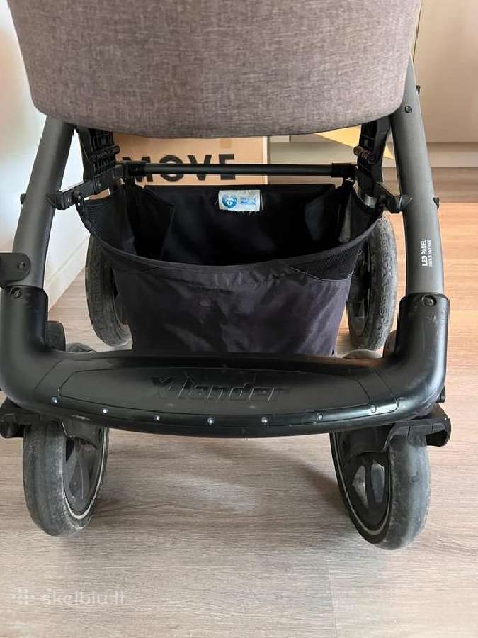 Xlander Xmove vežimėlis 2in1: Lopšys + Sportinukas - nuotraukos Nr. 10
