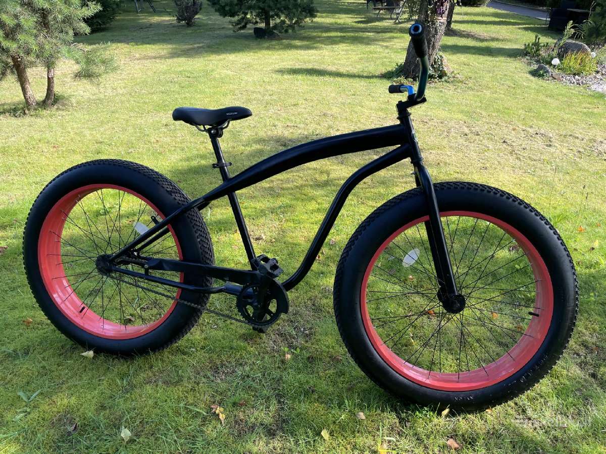 Fat bike dviratis - nuotraukos Nr. 4
