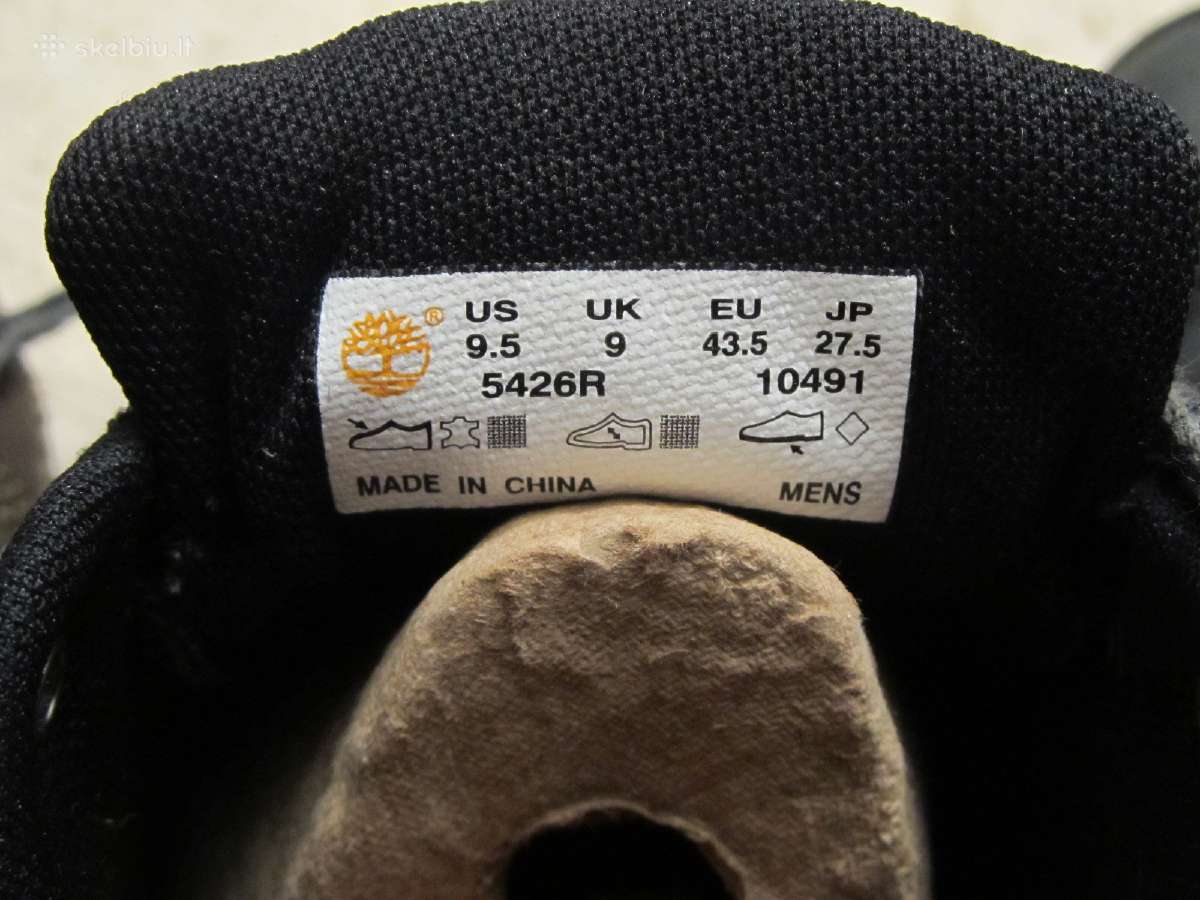 Timberland Earthkeeper Lite Ox Juodi/rudi Batai - nuotraukos Nr. 9