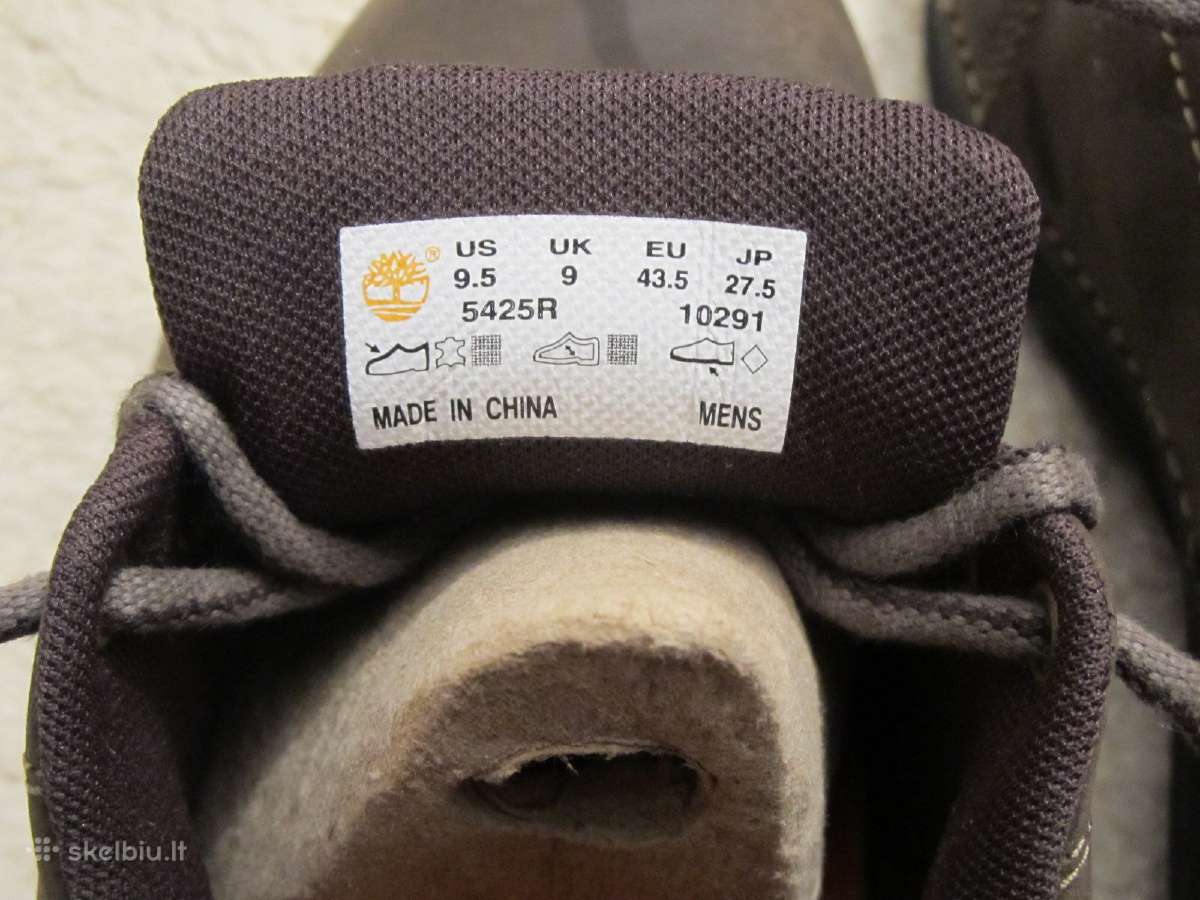Timberland Earthkeeper Lite Ox Juodi/rudi Batai - nuotraukos Nr. 10