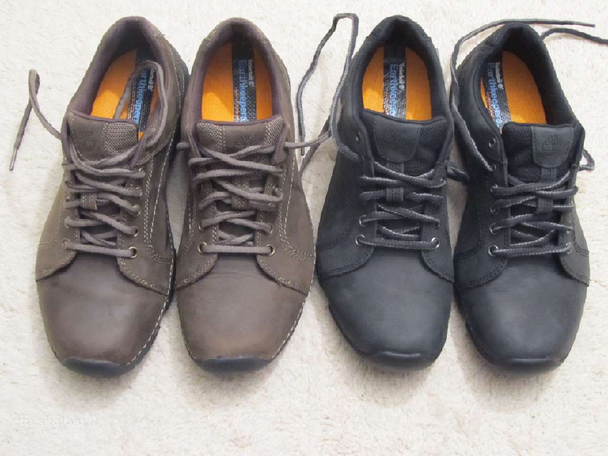 Timberland Earthkeeper Lite Ox Juodi/rudi Batai - nuotraukos Nr. 6
