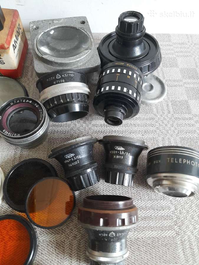 Objektyvai ir kitos foto detalės - nuotraukos Nr. 4