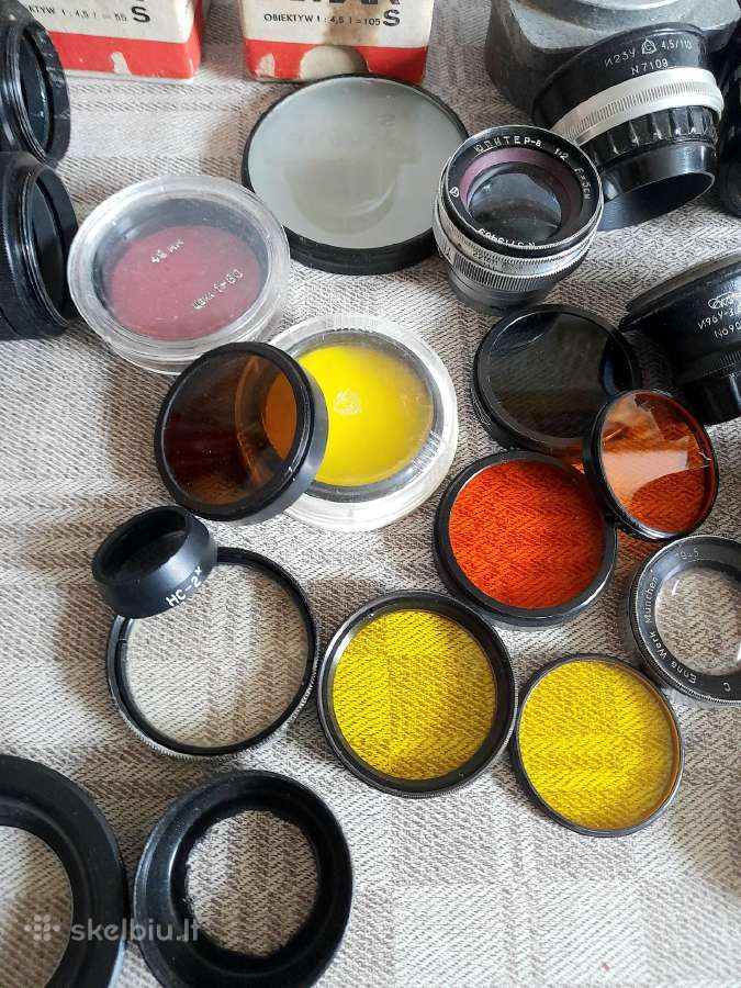 Objektyvai ir kitos foto detalės - nuotraukos Nr. 5