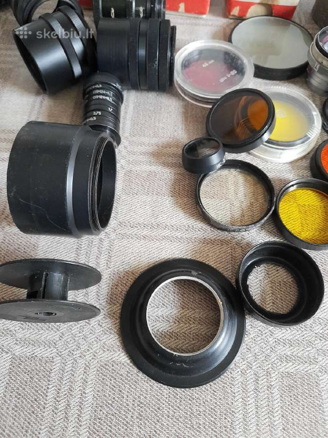 Objektyvai ir kitos foto detalės - nuotraukos Nr. 6