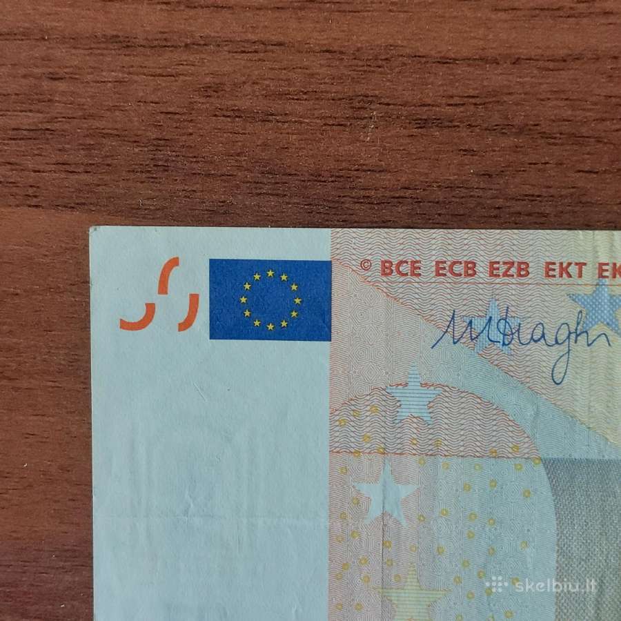50 Euro 2002 ,serie Z - Belgium ,Belgija . - nuotraukos Nr. 10
