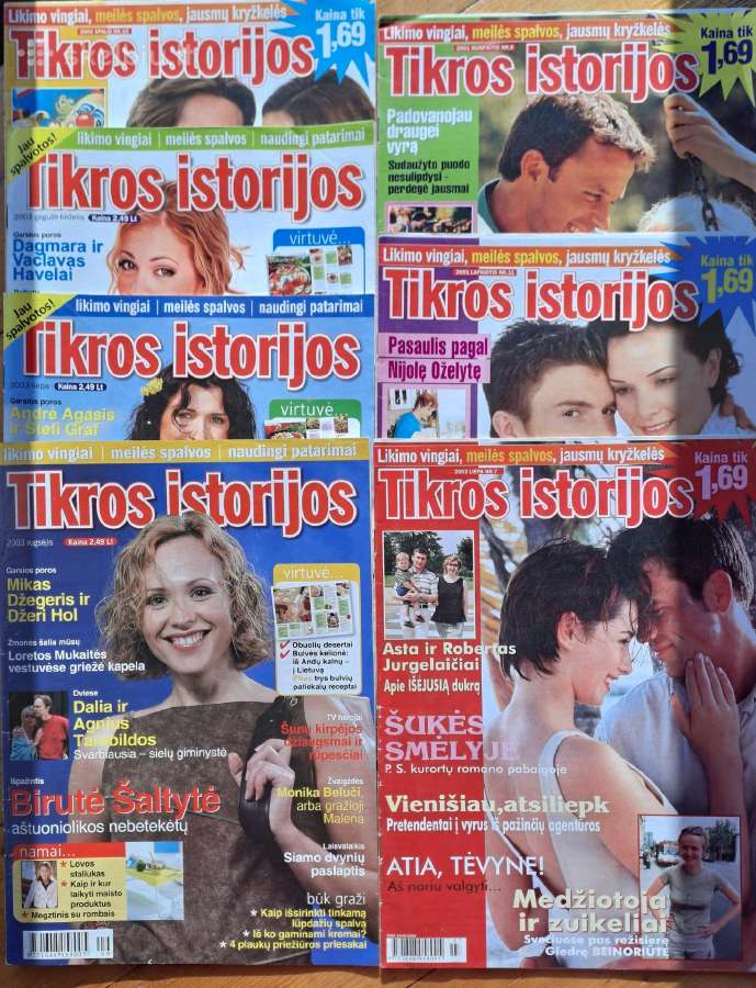 Žurnalai tikros istorijos