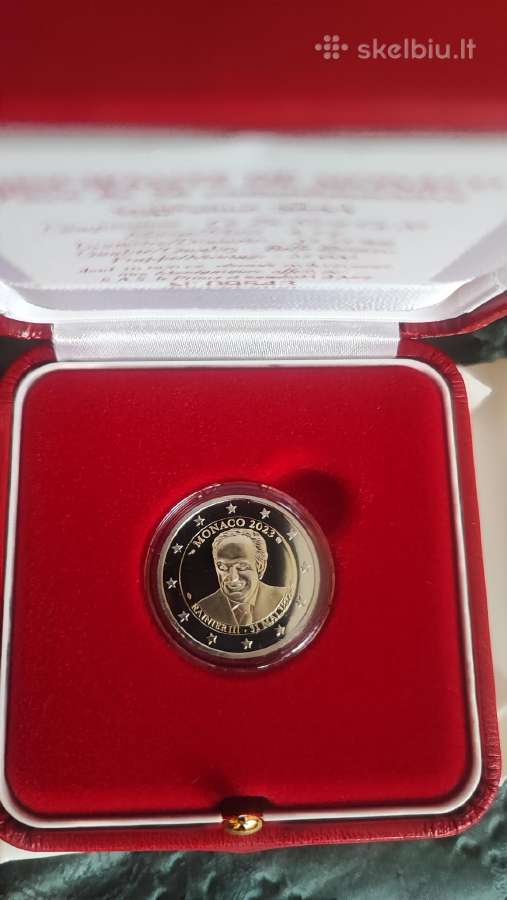 Monako 2023m. 2€ proof moneta