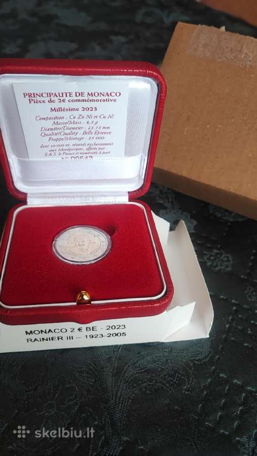 Monako 2023m. 2€ proof moneta - nuotraukos Nr. 2