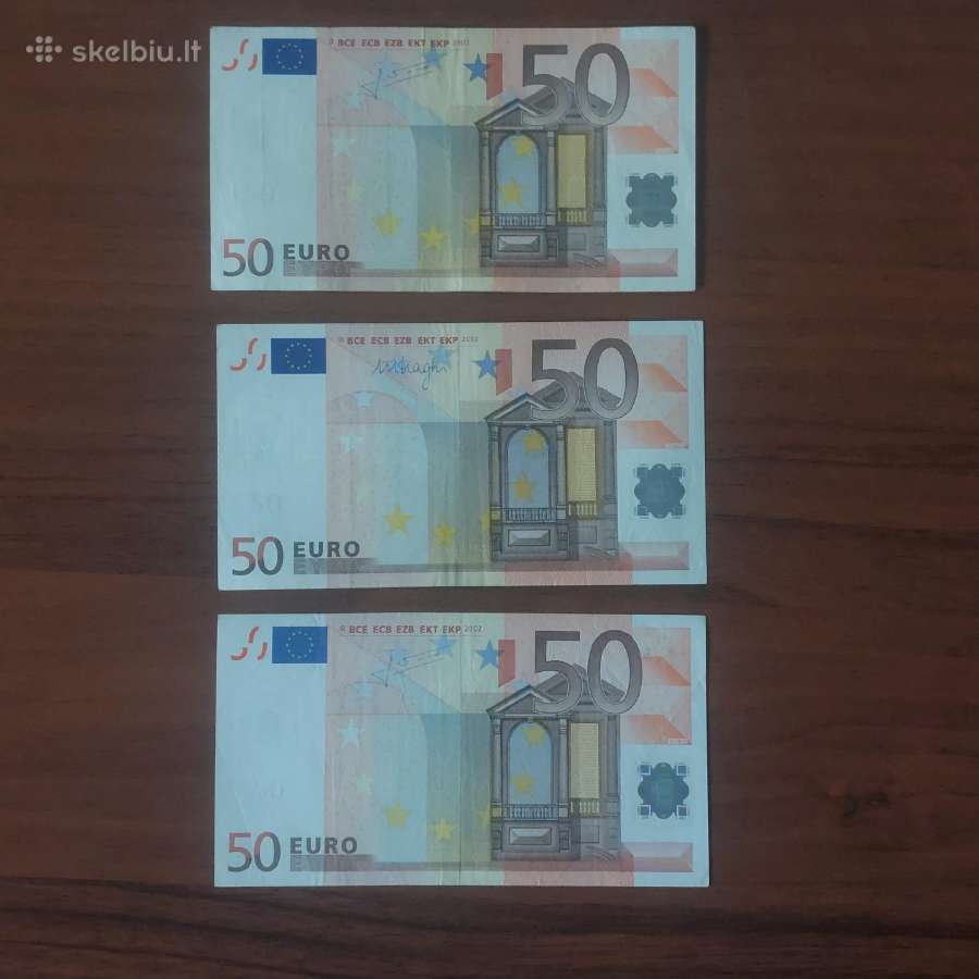 50 Euro 2002 ,serie Z - Belgium ,Belgija . - nuotraukos Nr. 15