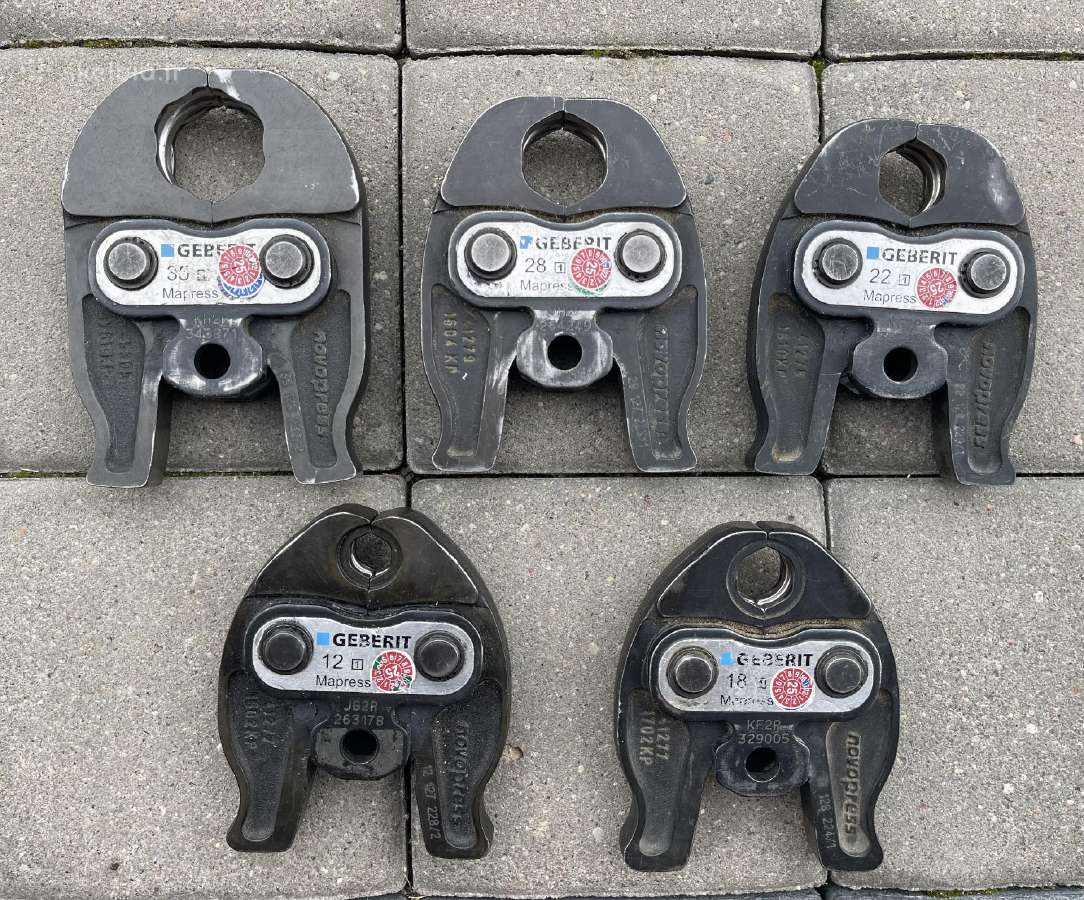 Preso žnyples Geberit , Novopres , Hilti, Rems - nuotraukos Nr. 2