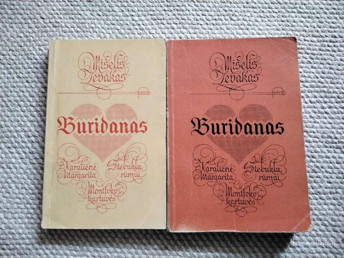 "buridanas"1994m. romanasmišelis Zevakas