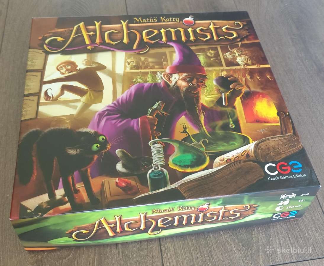 Stalo žaidimas Alchemists