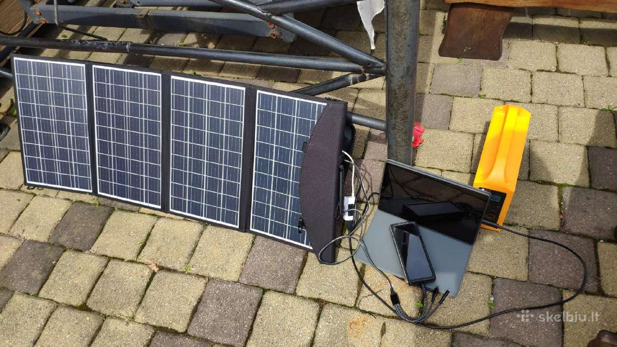 Žvejybos reikmenys saulės energijos stotelė žvejui - nuotraukos Nr. 13