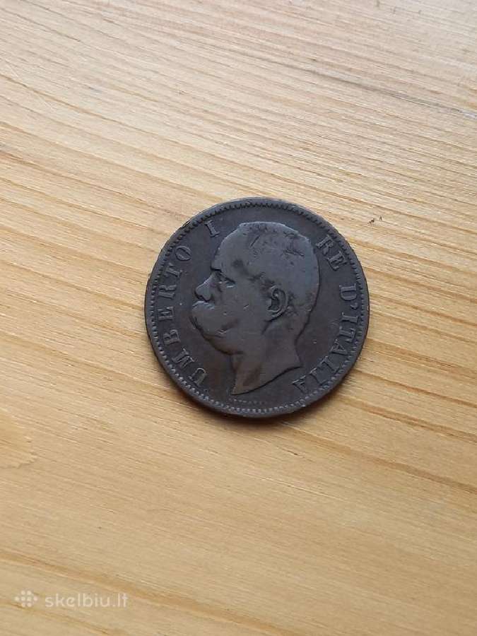 Italija 1894 10 čentezimu - nuotraukos Nr. 2