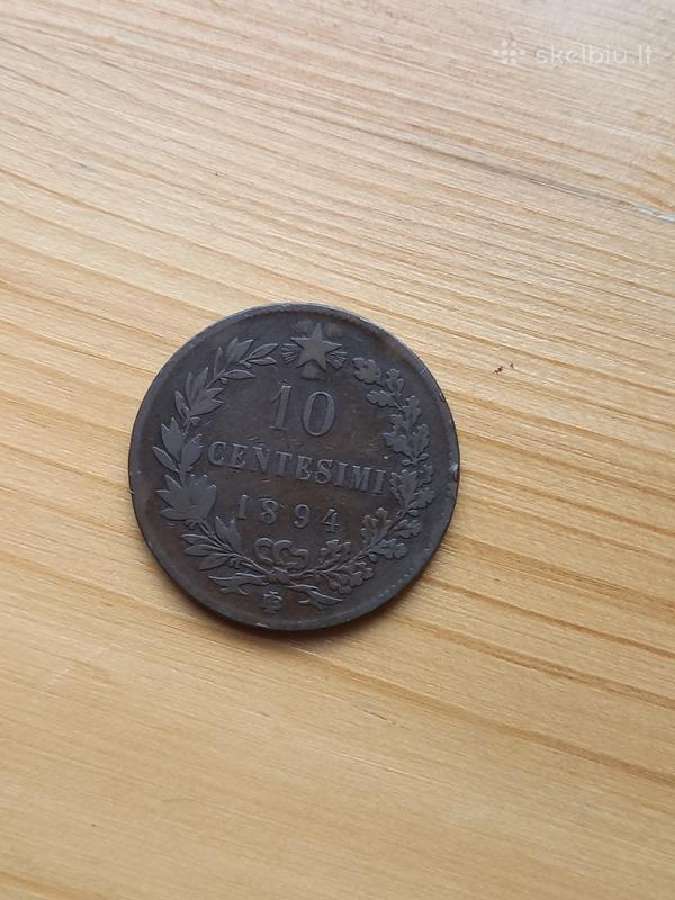 Italija 1894 10 čentezimu