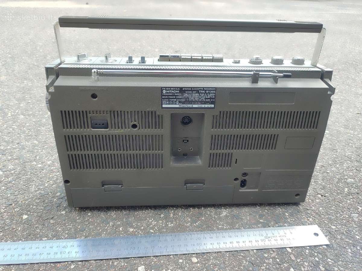 Magnetola Hitachi retro - nuotraukos Nr. 2