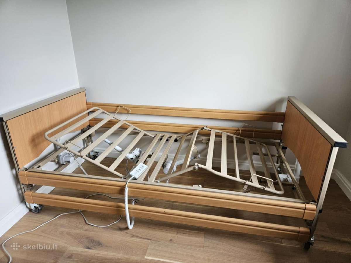 Beveik nauja funkcinė lova - nuotraukos Nr. 3